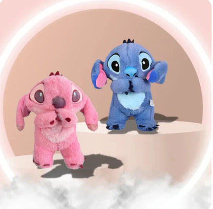 Blue Stitch Anxiety Soothing Breathing Teddy