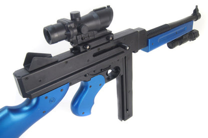 BB Gun Vigor 8904A Thompson M1A1 Replica Spring Airsoft Rifle Black 2 Tone