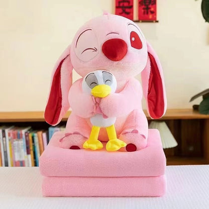 Stitch With Vudu Doll & Blanket Gift Set