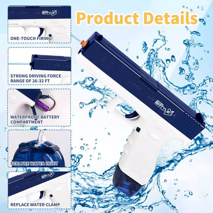 Electric Water Pistol Rechargeable Gun