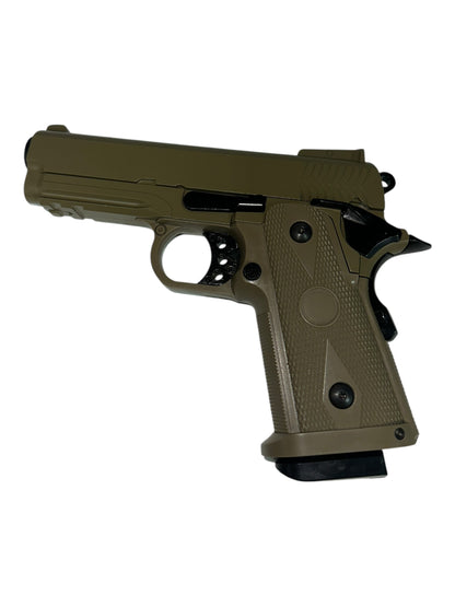 Gas Powered Metal BB Gun VG2-Tan (Semi & Full Auto)